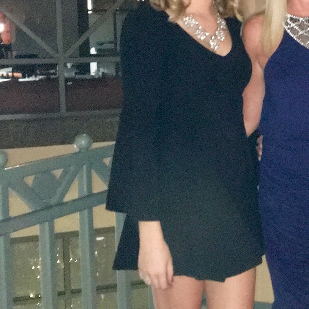 Express black dress